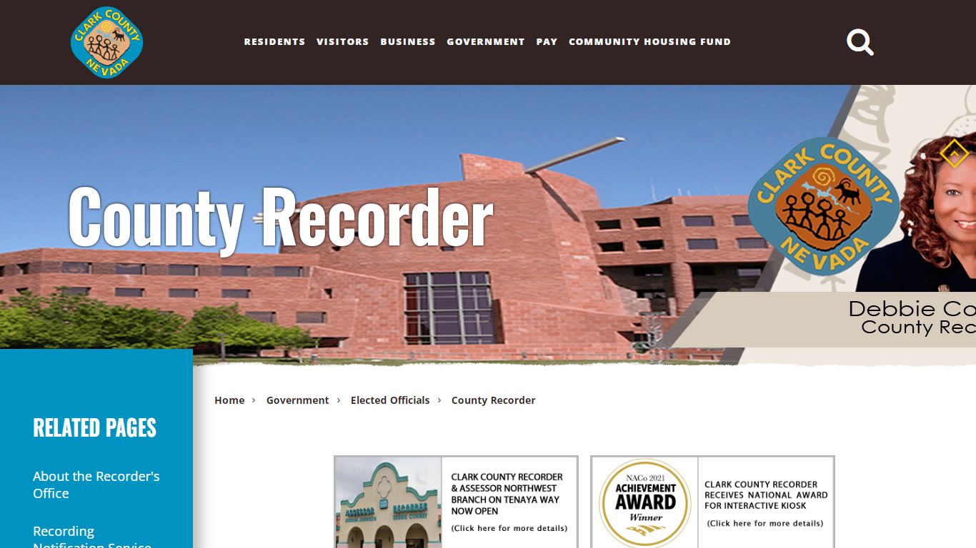 Clark County Recorder | Official Site